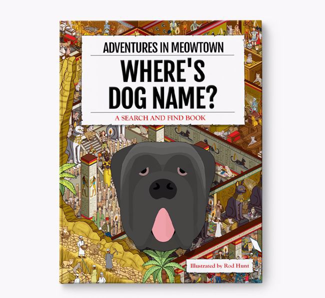Personalised Neapolitan Mastiff Book: Where's Neapolitan Mastiff? Volume 2